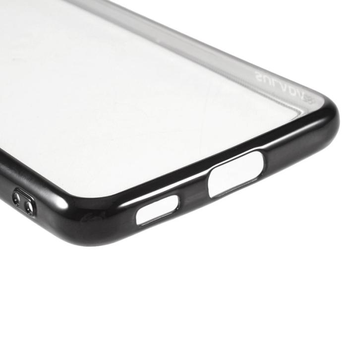 SULADA - Saluda Transparent Skal för Galaxy S21 4G/5G - Svart