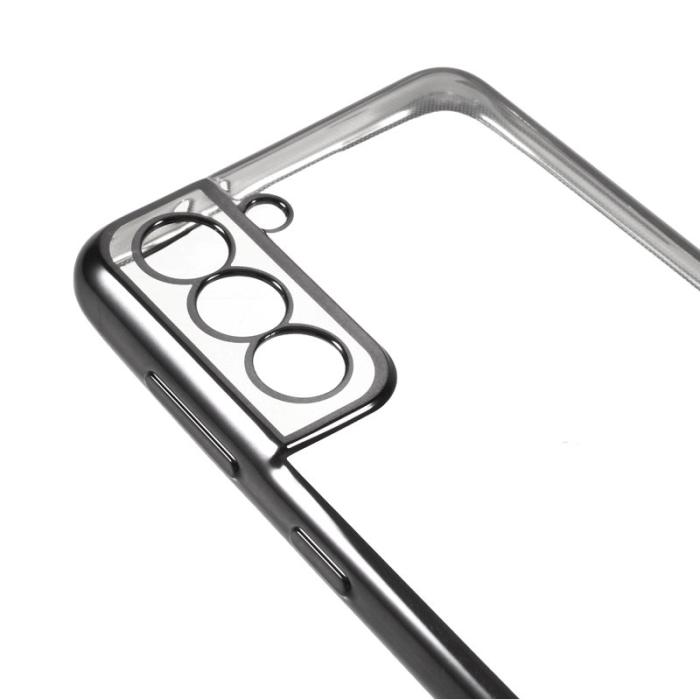 SULADA - Saluda Transparent Skal för Galaxy S21 4G/5G - Svart