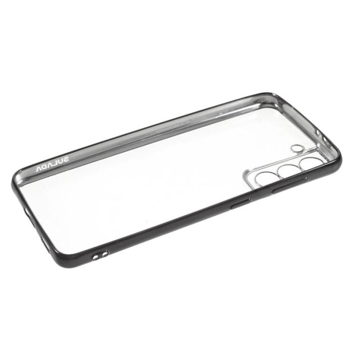 SULADA - Saluda Transparent Skal för Galaxy S21 4G/5G - Svart