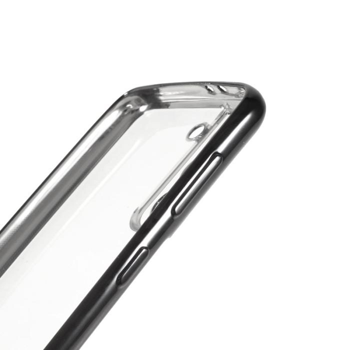 SULADA - Saluda Transparent Skal för Galaxy S21 4G/5G - Svart