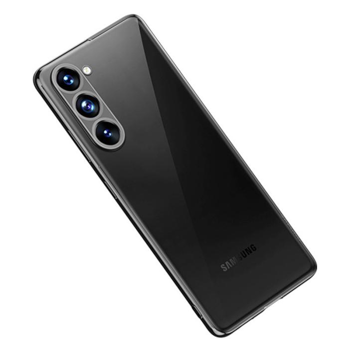 SULADA - SULADA Clear Phone Cover Galaxy S23+ TPU Fodral Svart