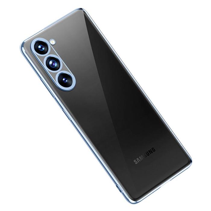 SULADA - SULADA Electroplating Skal för Galaxy S23, TPU, Baby Blue