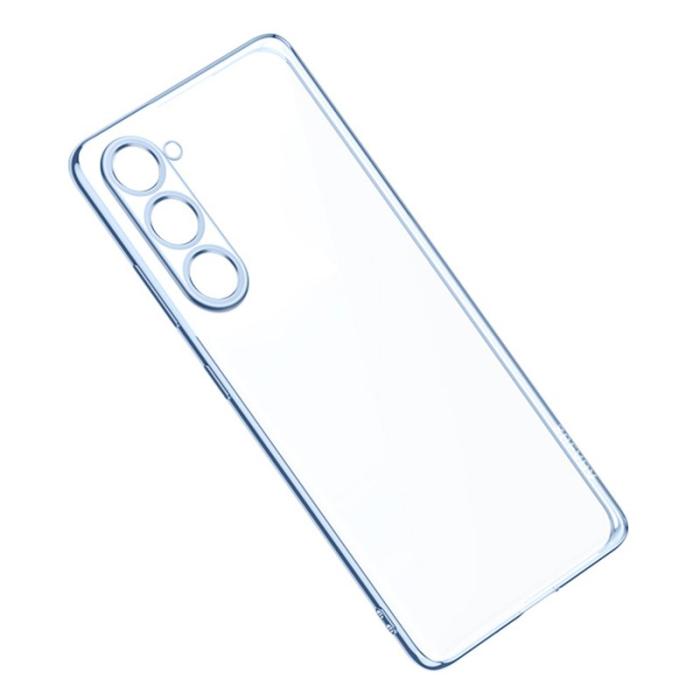 SULADA - SULADA Electroplating Skal för Galaxy S23, TPU, Baby Blue