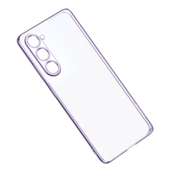SULADA - SULADA Electroplating Skal för Galaxy S23, TPU, Lila