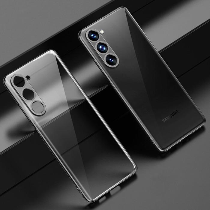 SULADA - SULADA Electroplating Skal för Galaxy S23 TPU - Svart