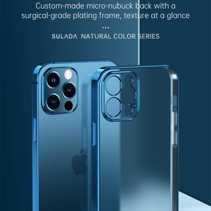 SULADA - SULADA iPhone 13 Pro Max Skal Electroplated TPU - Guld