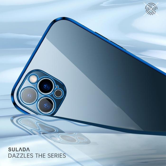 SULADA - SULADA iPhone 13 Pro Max Skal TPU Electroplating Svart