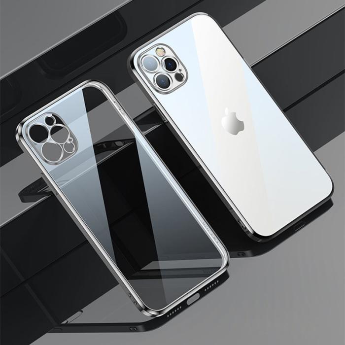 SULADA - SULADA iPhone 13 Pro Skal Full Protective Silver Electroplating
