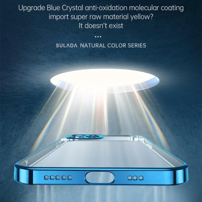 SULADA - SULADA iPhone 13 Skal Drop-proof TPU Electroplating Guld