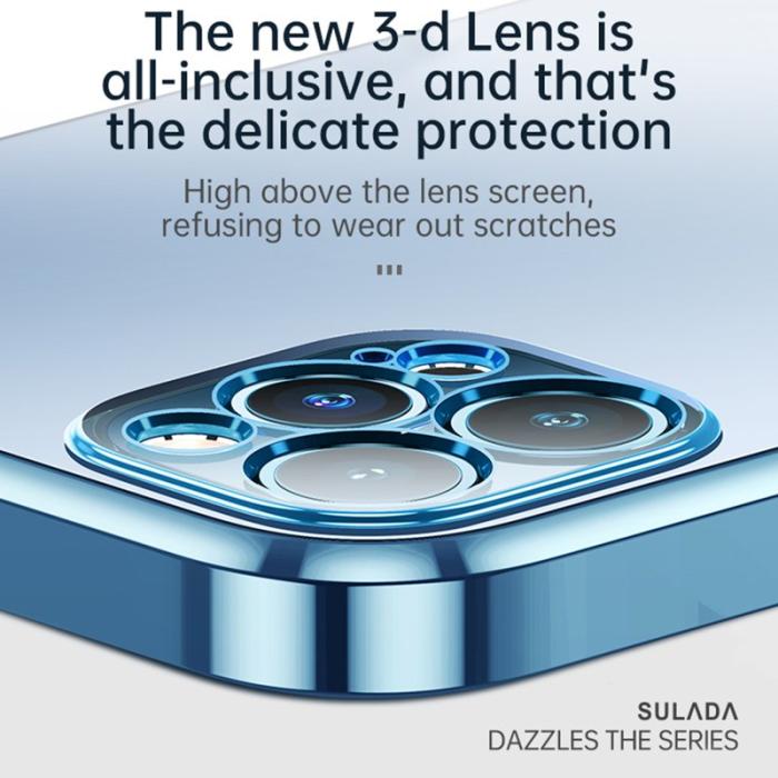 SULADA - SULADA iPhone 14 Pro Skal Ultra Slim TPU Anti-drop Svart