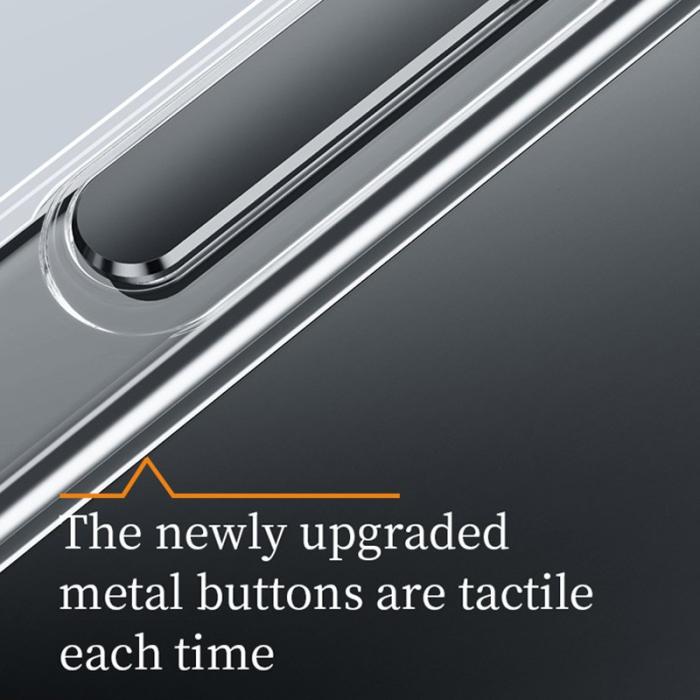 SULADA - SULADA iPhone 15 Plus Skal Kamera Kickstand TPU+PC Klar Mörklila