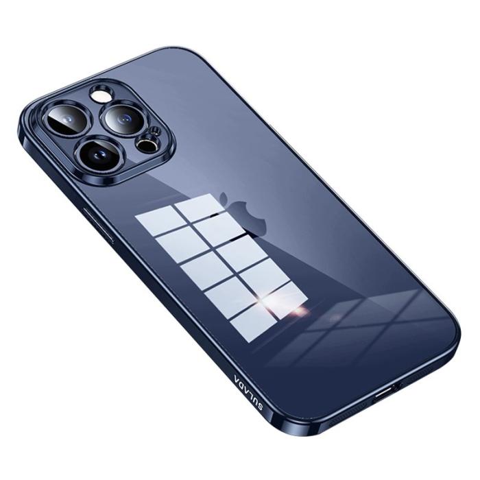 SULADA - SULADA iPhone 15 Pro Max Skal TPU Klart Scratch Proof Mörkblå