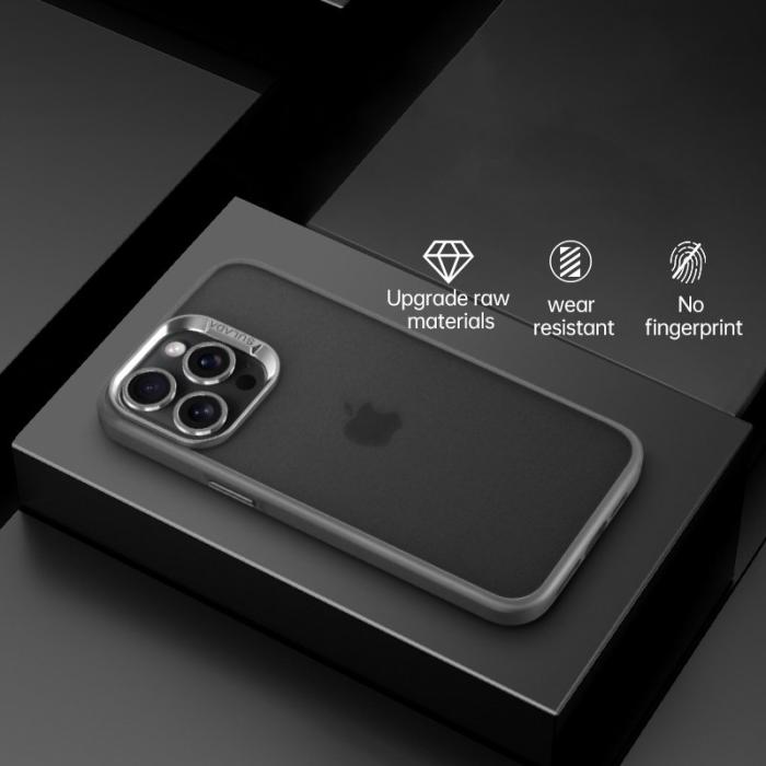 SULADA - SULADA iPhone 15 Pro Skal Anti-fall PC+TPU Grå