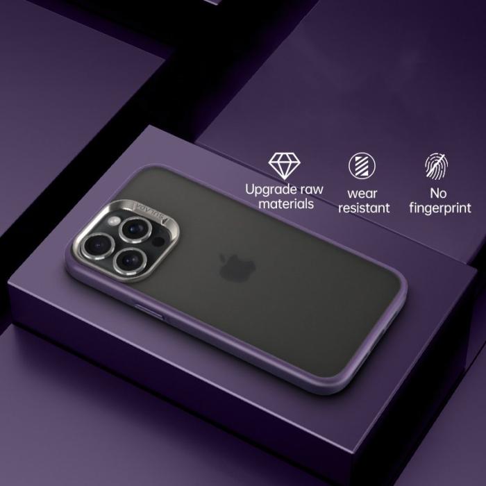 SULADA - SULADA iPhone 15 Pro Skal Anti-fall PC+TPU - Lila