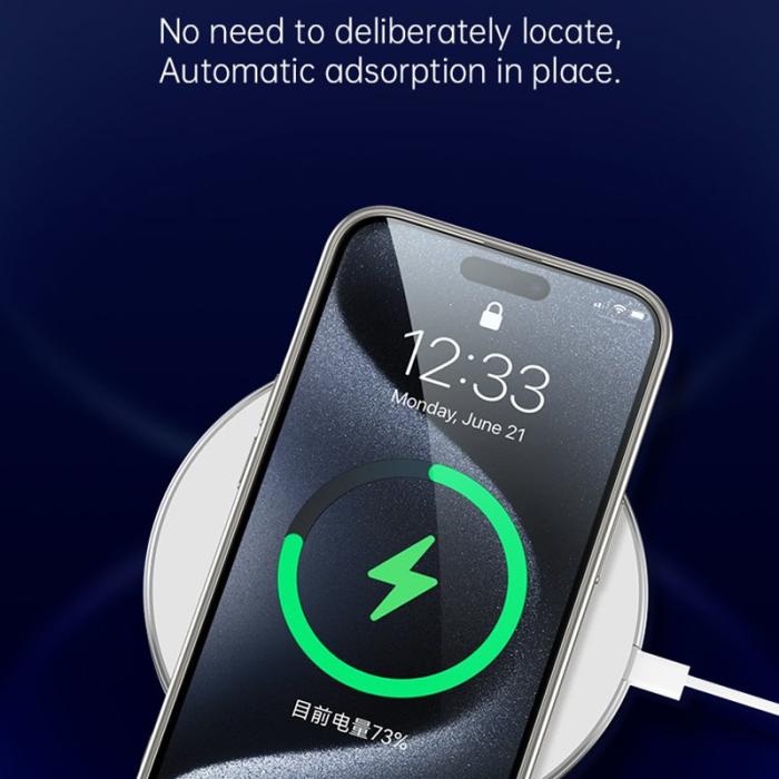 SULADA - SULADA iPhone 15 Pro Skal TPU och Härdat Glas - Titan Grå