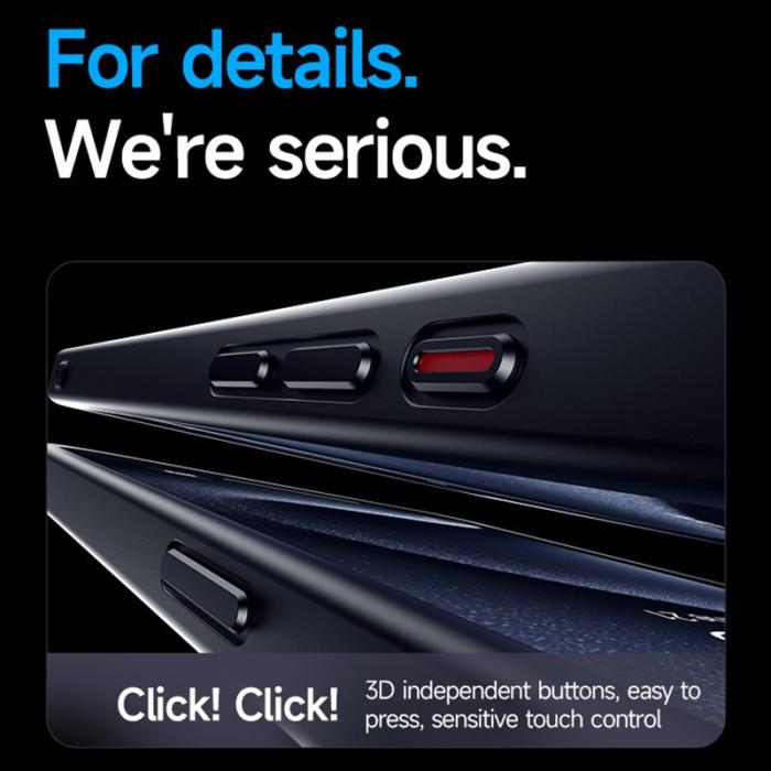 SULADA - SULADA iPhone 15 Skal MagSafe Skin-touch Titanium Blå