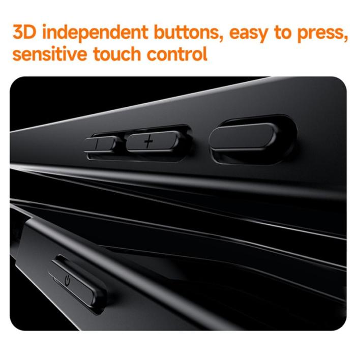 SULADA - SULADA iPhone 16 Plus Skal MagSafe Metallram PU+TPU Svart