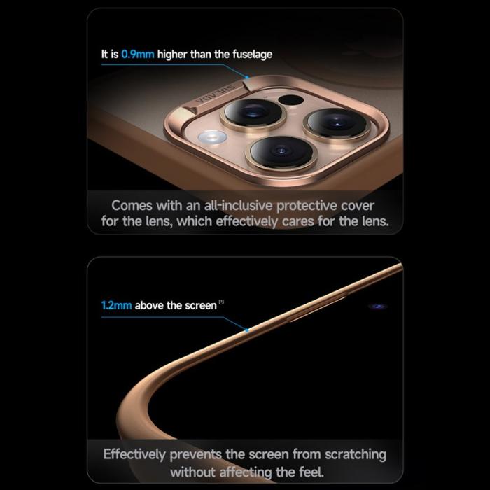 SULADA - SULADA iPhone 16 Pro Max Skal MagSafe Ultra-Tunn PC+TPU Blå