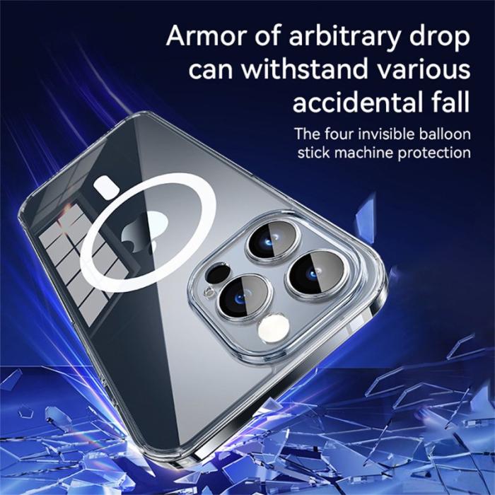 SULADA - SULADA iPhone 16 Pro Max Skal TPU+PC Transparent Blå