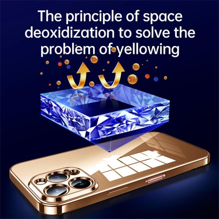 SULADA - SULADA iPhone 16 Pro Max Skal Ultra-Tunn TPU Klart - Grå