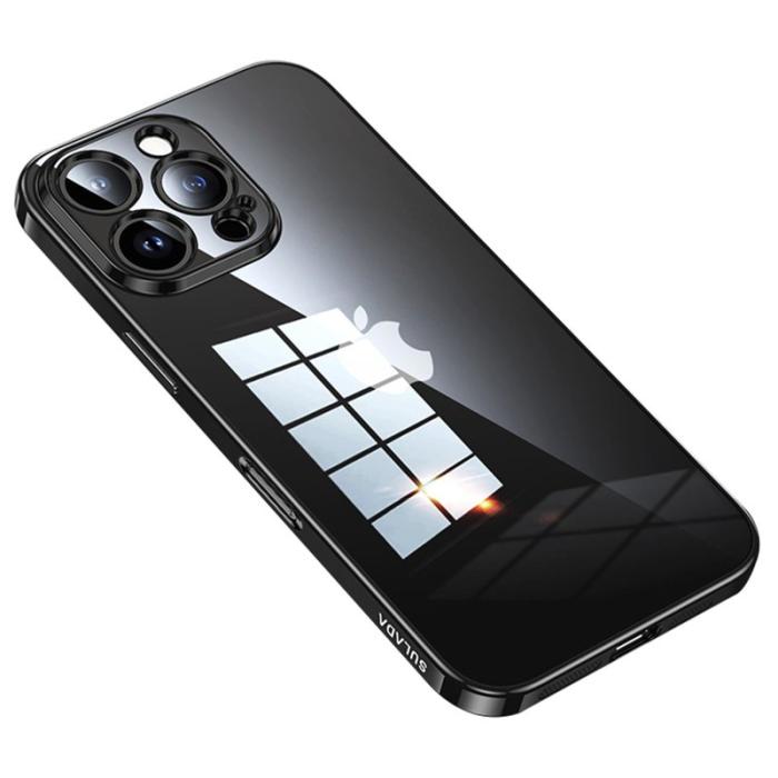 SULADA - SULADA iPhone 16 Pro Max Skal Ultra-Tunn TPU Klart - Svart