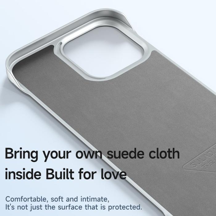 SULADA - SULADA iPhone 16 Pro Skal Frameless PU + PC Bakcover Lila