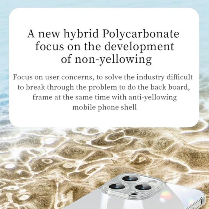 SULADA - SULADA iPhone 16 Pro Skal TPU + Härdat Glas Stöttålig Transparent