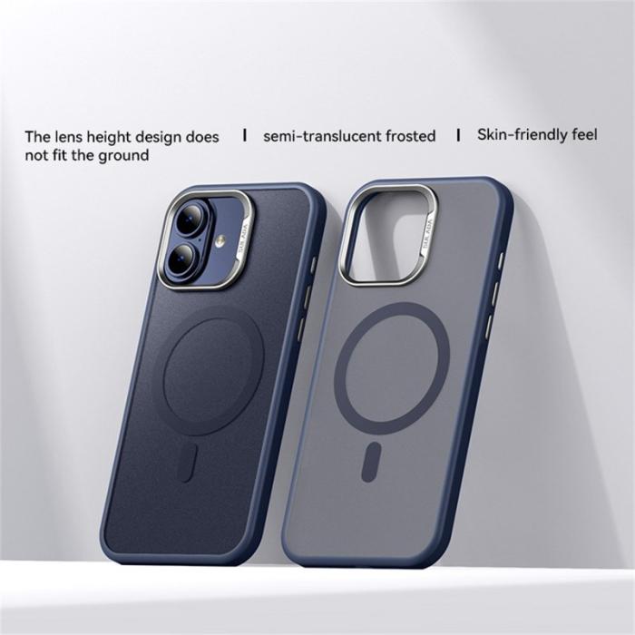 SULADA - SULADA iPhone 16 Skal MagSafe Ultra-Tunn PC+TPU Blå