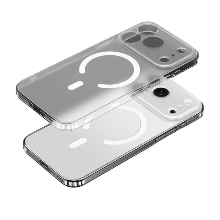 SULADA - SULADA iPhone 17 Pro Max Skal MagSafe PC+TPU Matt Transparent