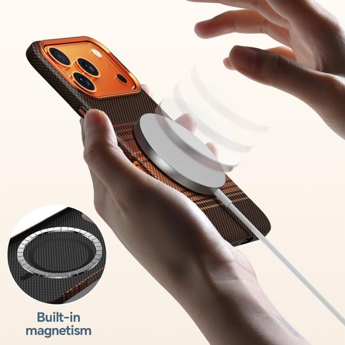 SULADA - SULADA iPhone 17 Pro Skal Hård PC Anti-Scratch Sunrise Blue