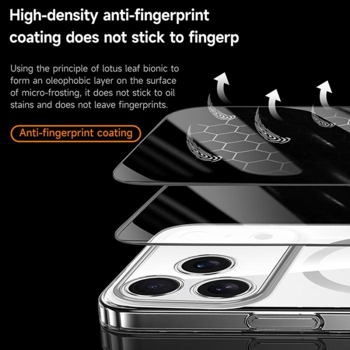 SULADA - SULADA iPhone 17 Pro Skal MagSafe Hård PC Kristallklar Transparent