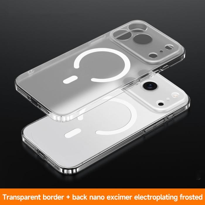 SULADA - SULADA iPhone 17 Pro Skal MagSafe PC+TPU Matt Transparent