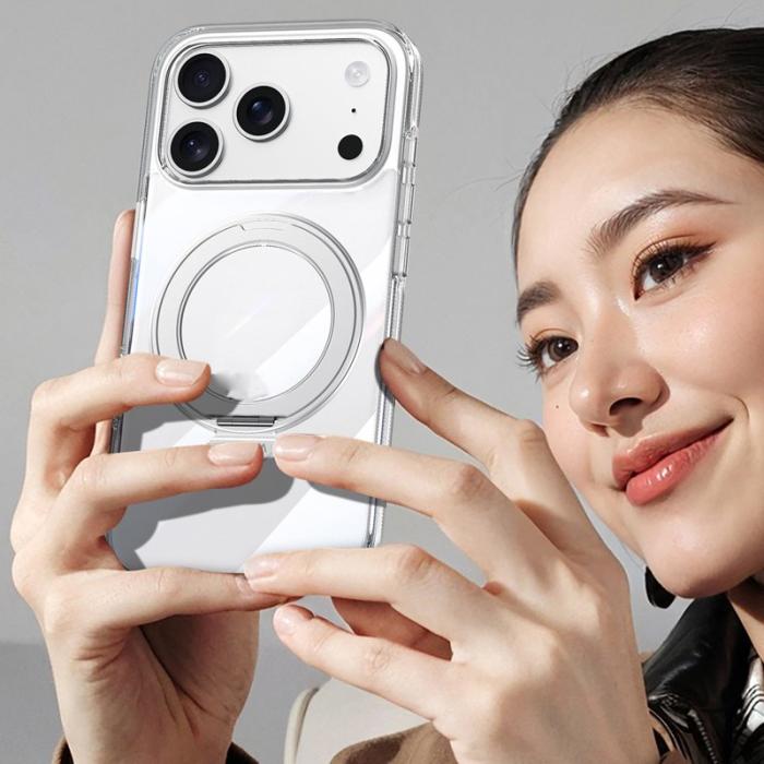 SULADA - SULADA iPhone 17 Pro Skal med Kickstand TPU + PC Klar