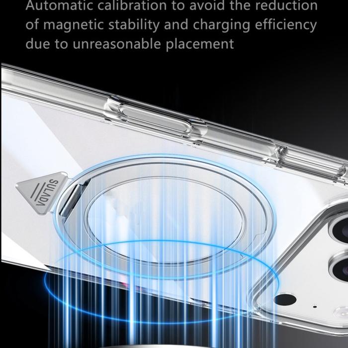 SULADA - SULADA iPhone 17 Pro Skal med Kickstand TPU + PC Klar