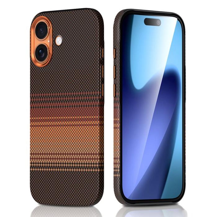 SULADA - SULADA iPhone 17 Skal Hård PC Anti-Scratch Sunset Orange