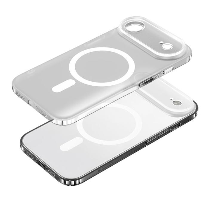 SULADA - SULADA iPhone Air Skal MagSafe PC+TPU Matt Genomskinlig