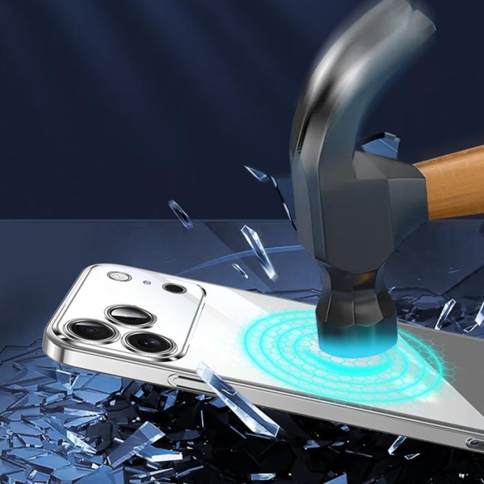 SULADA - SULADA JINGJIA iPhone 17 Pro Max Skal Hård PC Klart Silver