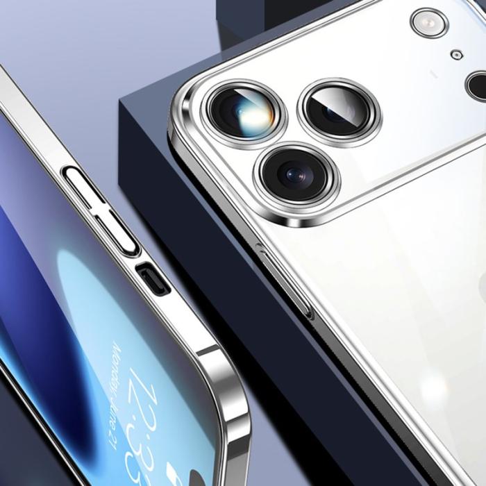 SULADA - SULADA JINGJIA iPhone 17 Pro Max Skal Hård PC Klart - Svart