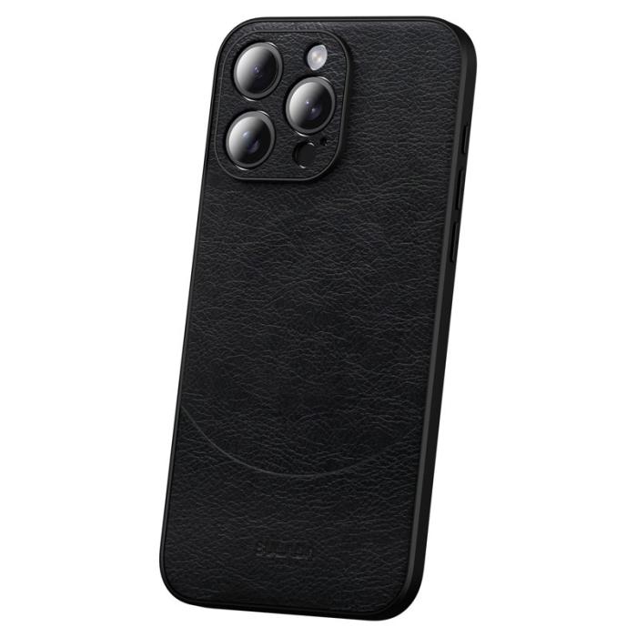 SULADA - SULADA Magnetic Series iPhone 15 Pro Skal Stöttålig Svart