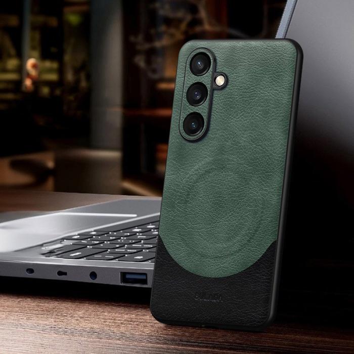 SULADA - SULADA Magnetic Series Galaxy S24 Skal Grön Shockproof