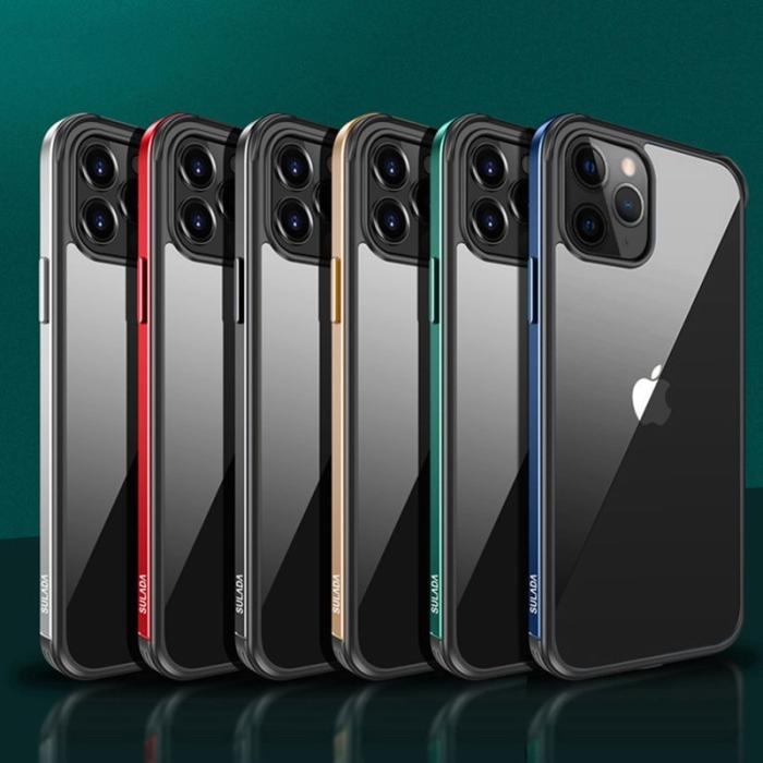 SULADA - SULADA Minrui iPhone 13 Pro Max Skal Hybrid PC Svart