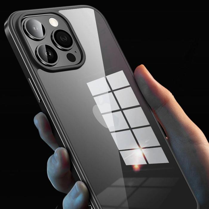 SULADA - SULADA Minrui Series iPhone 15 Pro Max Skal TPU+Glas Svart