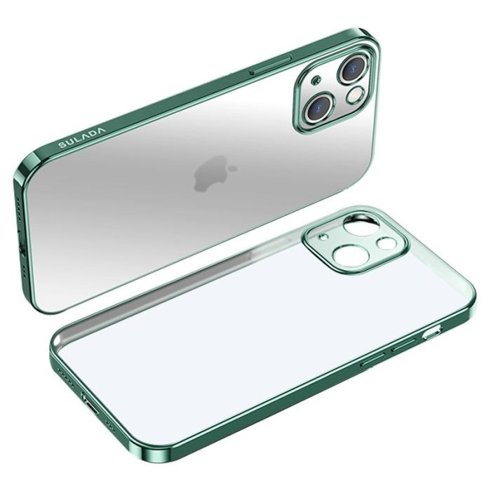 SULADA - SULADA Nature Series iPhone 14 Skal Ultra Slim TPU Matt Grön
