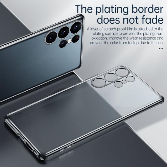 SULADA - SULADA Nature Series Matte Skal för Galaxy S23 TPU Blå