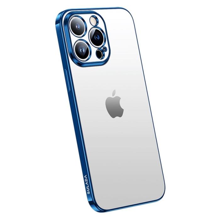 SULADA - SULADA Nature Series Matte Skal iPhone 14 Pro Max TPU Blå