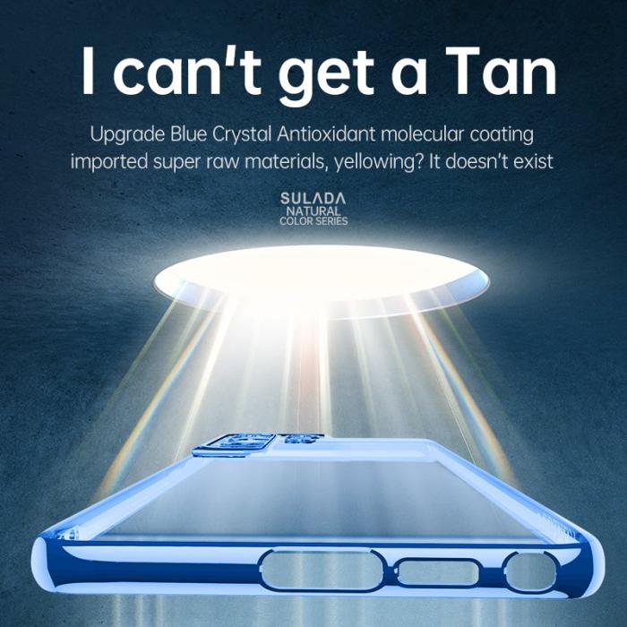 SULADA - SULADA Nature Series TPU Skal för Galaxy S23 Ultra - Svart