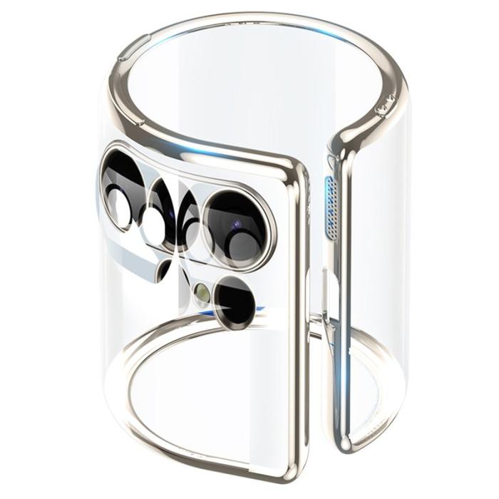 SULADA - SULADA Nature Series TPU Skal för Galaxy S24 Ultra - Grå