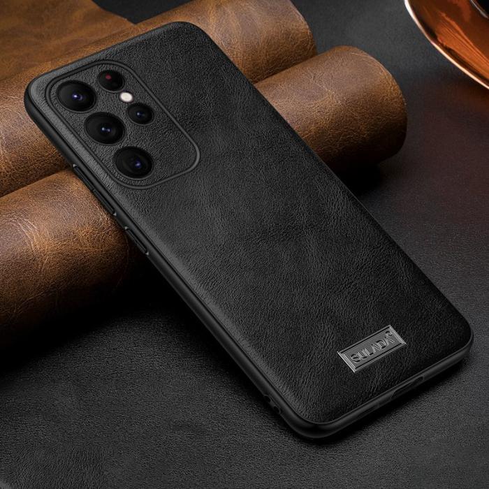 SULADA - SULADA Galaxy S23 Ultra Skal TPU + PC Svart