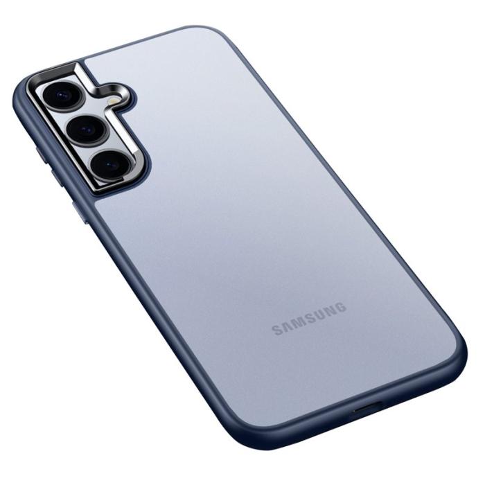 SULADA - SULADA Galaxy S24 Skal PC+TPU Stöttålig Matt Blå