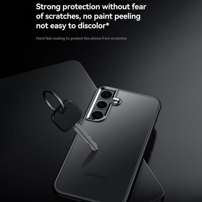 SULADA - SULADA Galaxy S24 Skal PC+TPU Stöttålig Matt Blå